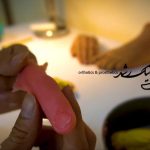 پرداخت و اصلاح جزئیات پروتز انگشت سیلیکونی در مرحله ساخت